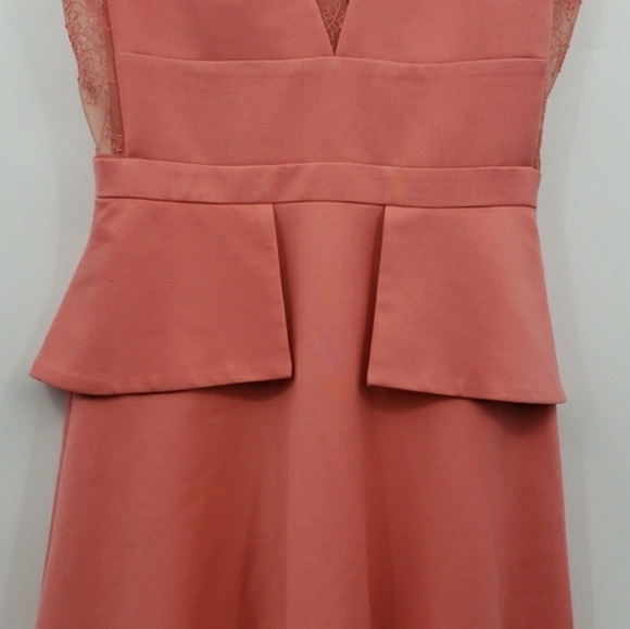 BCBGMAXZRIA pink peplum dress - Picture 10 of 10